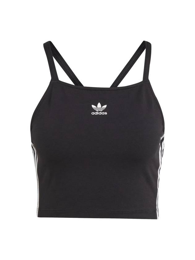 Adicolor 3 Stripe Cropped Sleeveless Black - ADIDAS - BALAAN 1