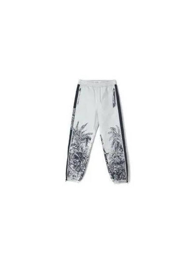 Logo Graphic Track Pants White - DIOR - BALAAN 2