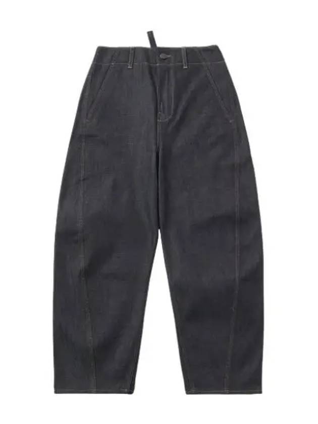 Ackerman curve leg denim pants indigo jeans - STUDIO NICHOLSON - BALAAN 1