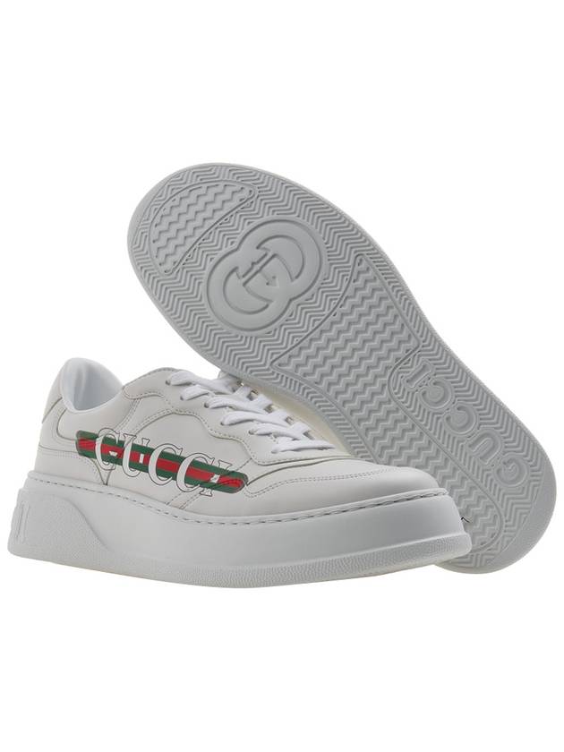 Demetra Chunky Low Top Sneakers White - GUCCI - BALAAN 6