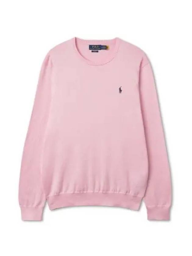 Long sleeve pullover sweater pink - POLO RALPH LAUREN - BALAAN 2