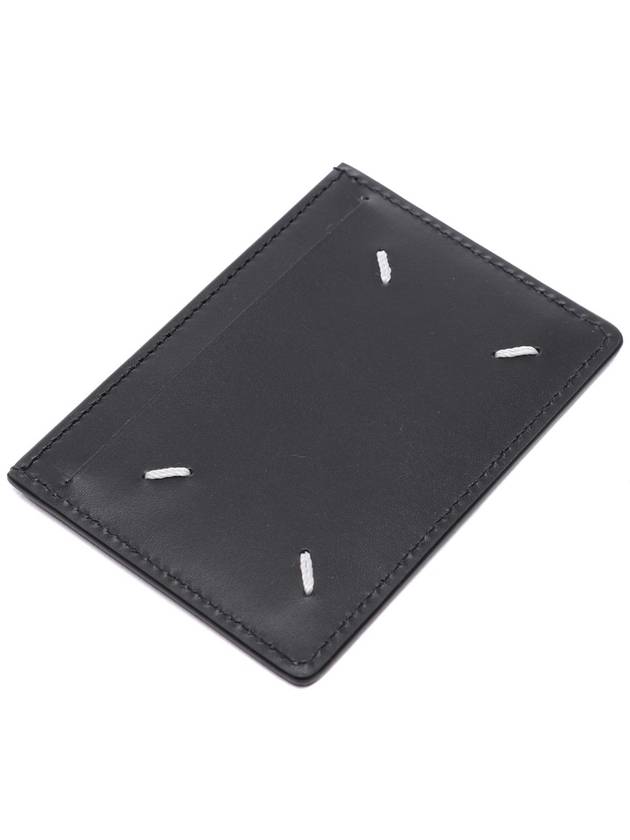 Four Stitch Card Wallet Black - MAISON MARGIELA - BALAAN 6