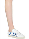 Blue Star California Sneakers White 447583 CN5O0 9134 - SAINT LAURENT - BALAAN 7