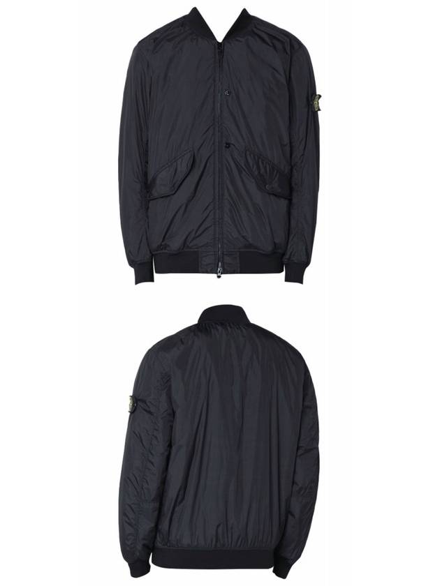 Reps R NY Bomber Jacket Black - STONE ISLAND - BALAAN 5