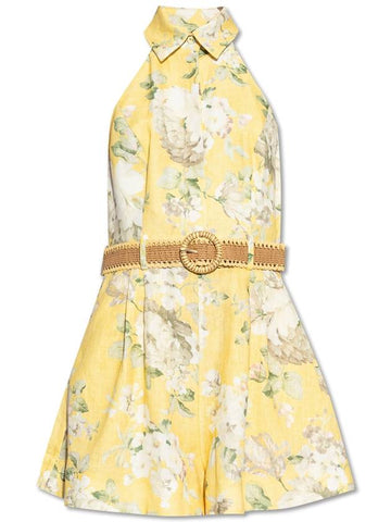 Zimmermann Off-the-shoulder Dress, Women's, Yellow - ZIMMERMANN - BALAAN 1