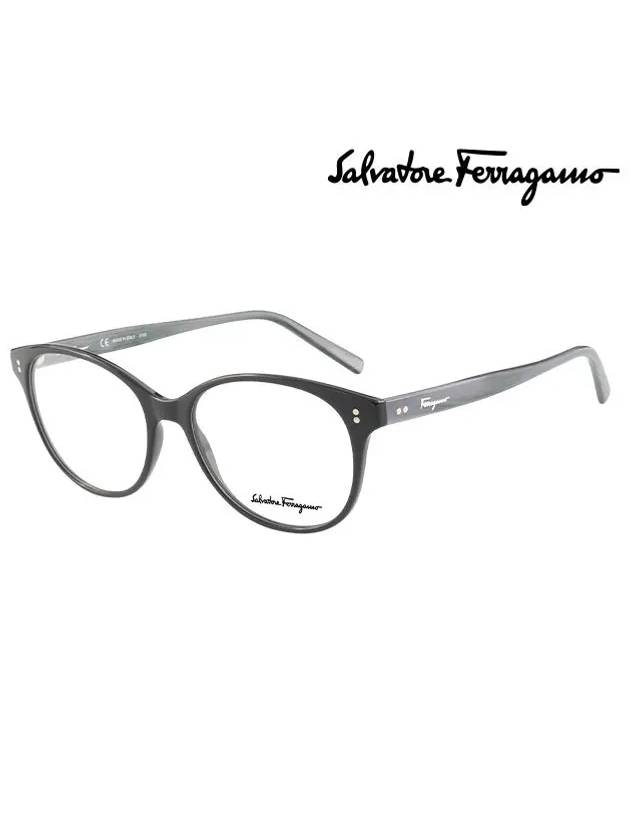 Ferragamo Glasses Frame SF2911 004 Round Men Women - SALVATORE FERRAGAMO - BALAAN 1