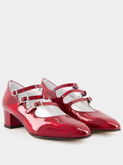 Kina 24 Pumps - Carel - Leather - Red - CAREL - BALAAN 2