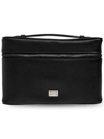 Dolce & Gabbana Leather Handbag, Men's, Black - DOLCE&GABBANA - BALAAN 1