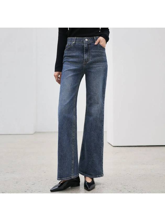 Toche hidden banding bootcut denim pants - MONO AT.D - BALAAN 4