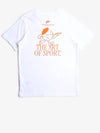 Sportswear Art Is Sport Short Sleeve T-Shirt White - NIKE - BALAAN 3