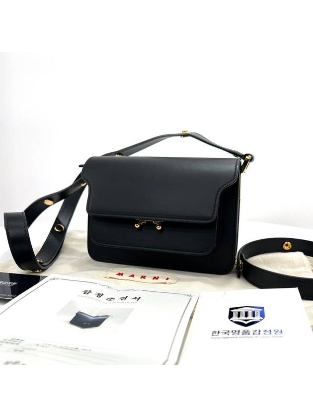 Trunk bag mini black shoulder cross - MARNI - BALAAN 1