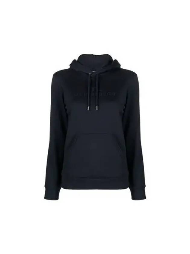 Alpha Logo Print Hoodie Black - J.LINDEBERG - BALAAN 2