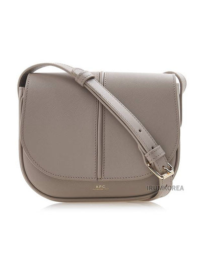 Betty Saffiano Cross Bag Grey - A.P.C. - BALAAN 2