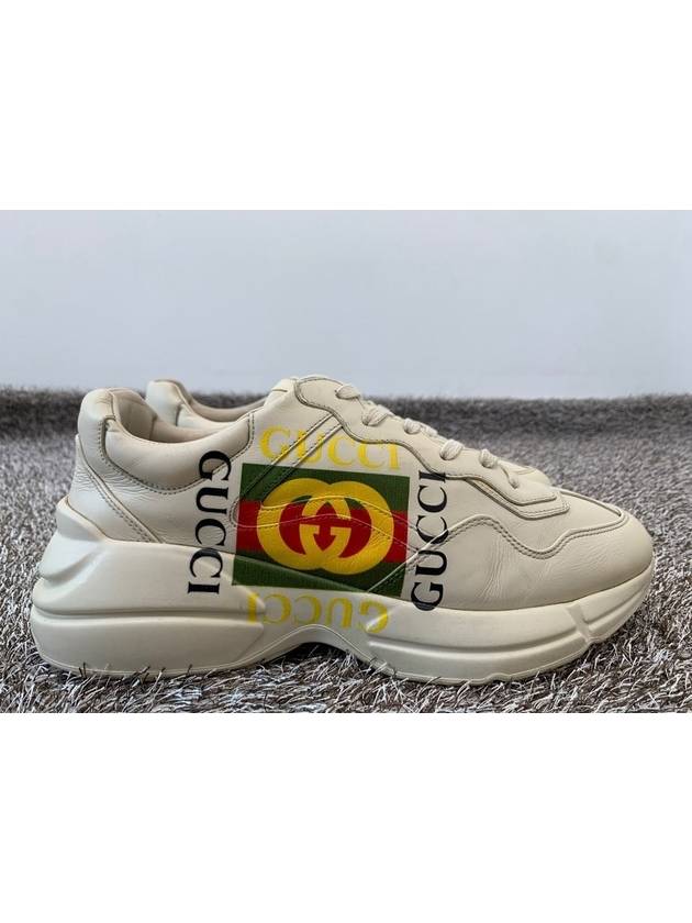 Rhyton square logo sneakers 8 270 - GUCCI - BALAAN 7