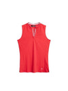 Women's Leya Sleeveless Red - J.LINDEBERG - BALAAN 2