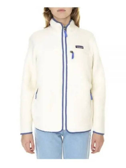 Retro Pile Jacket White - PATAGONIA - BALAAN.