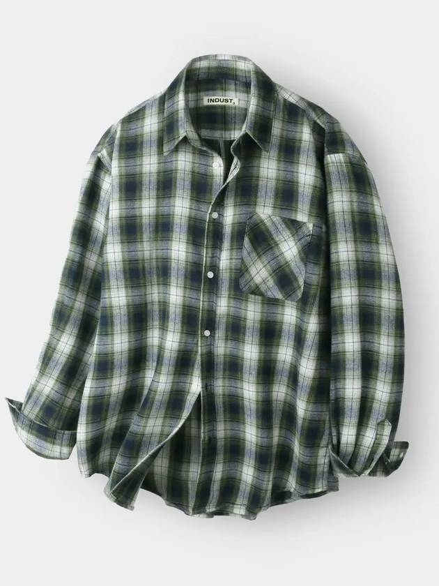 Cloud Multi Check Shirt Green - INDUST - BALAAN 3