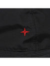Red Logo Gore-Tex Stitch Patch Bucket Hat Black - STONE ISLAND - BALAAN 5
