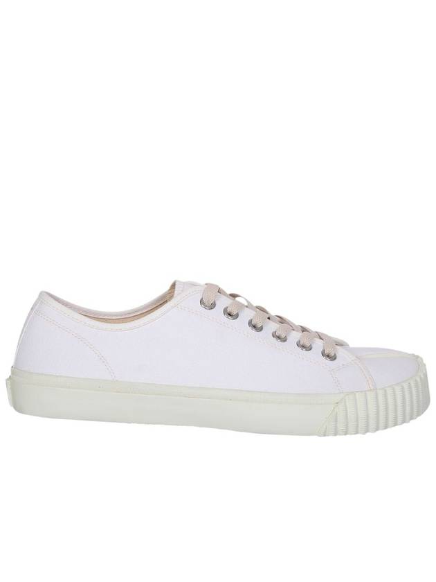 Tabi Cotton Low Top Sneakers White - MAISON MARGIELA - BALAAN 2