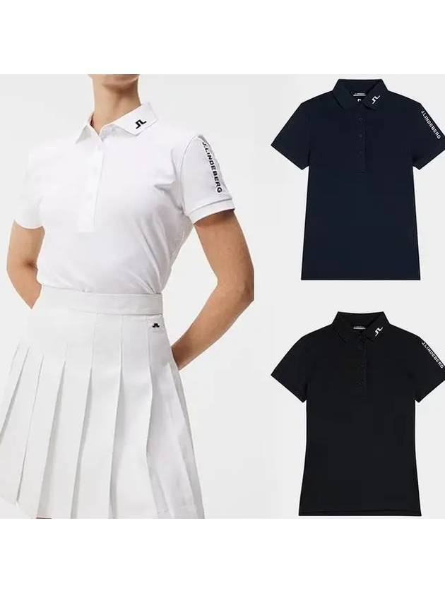 24 Golf Wear GWJT06332 Tour Tech Short Sleeve Women s - J.LINDEBERG - BALAAN 1