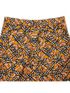 TB Pattern Monogram Shorts Orange - BURBERRY - BALAAN 7