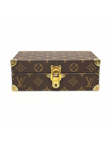 Women s Louis Vuitton M41877 Monogram Canvas Coffret Polyvalent Trunk gt travel bag Gangbuk used luxury goods - LOUIS VUITTON - BALAAN 1