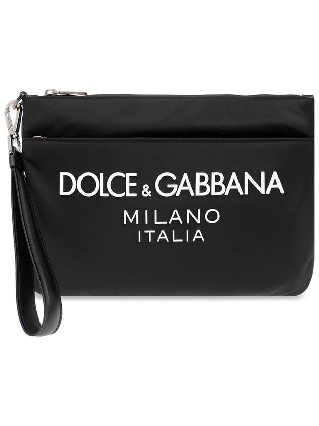 23 fw nylon pouch WITH rubber rise logo Dolce GABBANA BP3259 AG182 8B956 B0230516849 - DOLCE&GABBANA - BALAAN 2