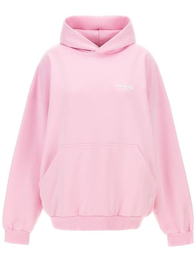 Beverly Hills Embroidered Hooded Top Pink - BALENCIAGA - BALAAN 2