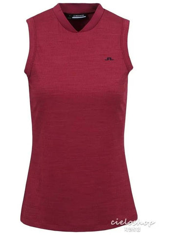 Shani sleeveless women s golf t shirt Anemone GWJT05512 - J.LINDEBERG - BALAAN 1