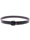 Men's Double Layer Gancini Double-sided Belt 67 0196 770683 FREE 24S - SALVATORE FERRAGAMO - BALAAN 4