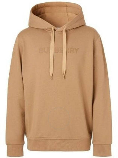 Burberry Logo-Print Drawstring Hoodie, Brand Size 46 (US Size 31.1) - BURBERRY - BALAAN 1