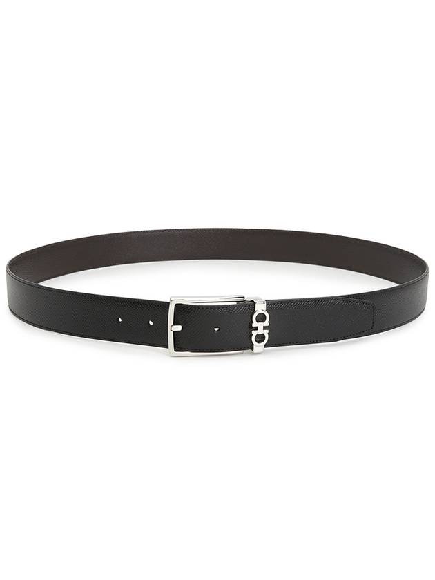 Ferragamo Gancini Men s Double sided Belt 67 A037 002 0708206 Free Cutting 045 - SALVATORE FERRAGAMO - BALAAN 3