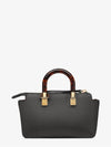 By The Way Small Leather Tote Bag Black - FENDI - BALAAN 4