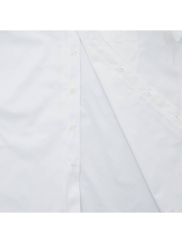 Pocket Cotton Long Sleeve Shirt White - MAISON MARGIELA - BALAAN 9