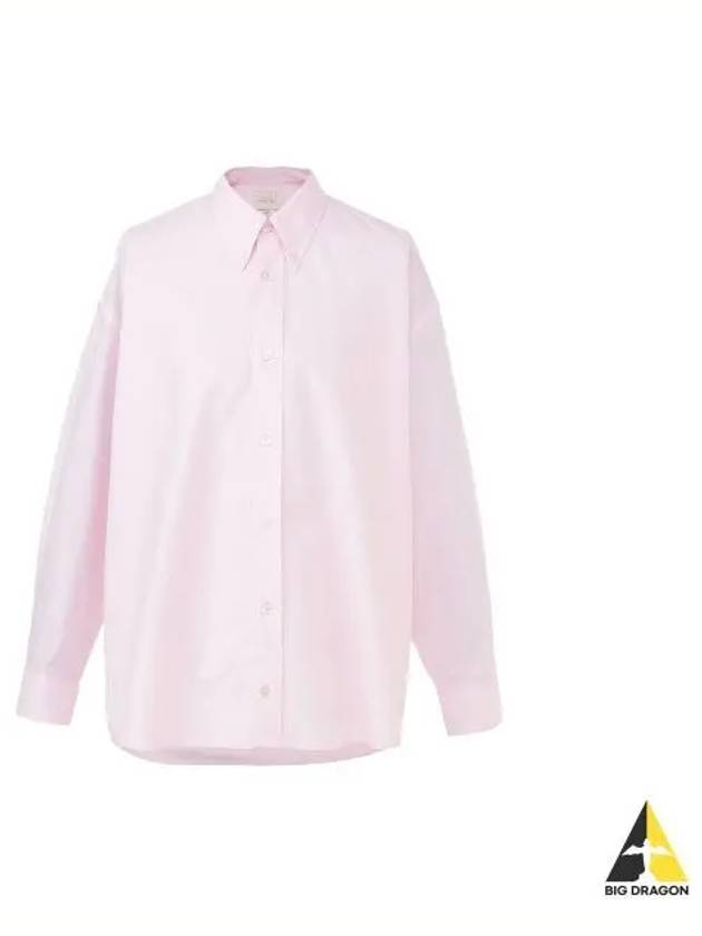 24 RUSKIN BUTTON DOWN SHIRT MIAMI PINK 1152 - STUDIO NICHOLSON - BALAAN 1