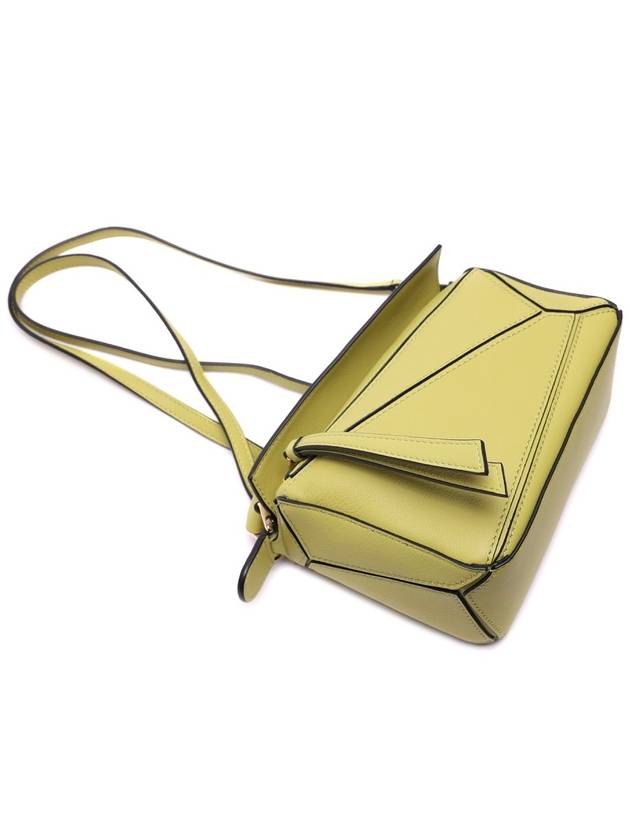 Mini Puzzle Tote Bag Green - LOEWE - BALAAN 6