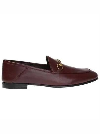 Leather Horsebit Loafers Brown - GUCCI - BALAAN 2