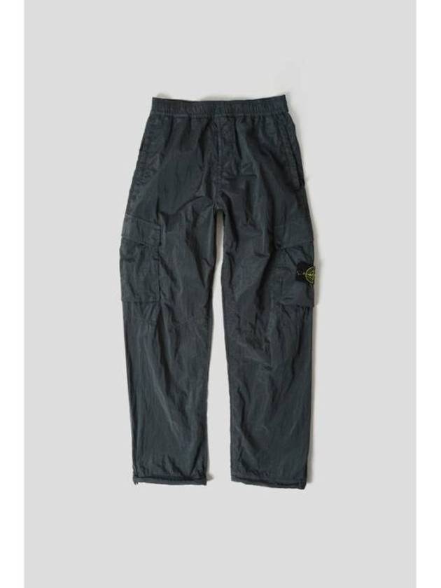 Nylon Metal Econyl Regenerated Cargo Straight Pants Lead Grey - STONE ISLAND - BALAAN 3