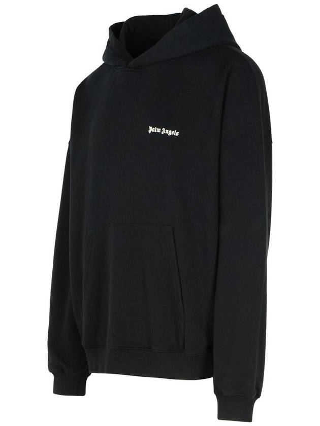 Palm Angels Black Cotton Sweatshirt - PALM ANGELS - BALAAN 2