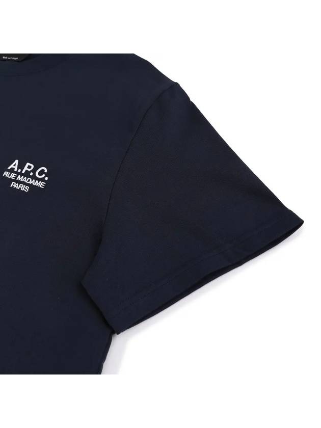 Raymond Short Sleeve T-shirt Navy - A.P.C. - BALAAN 6