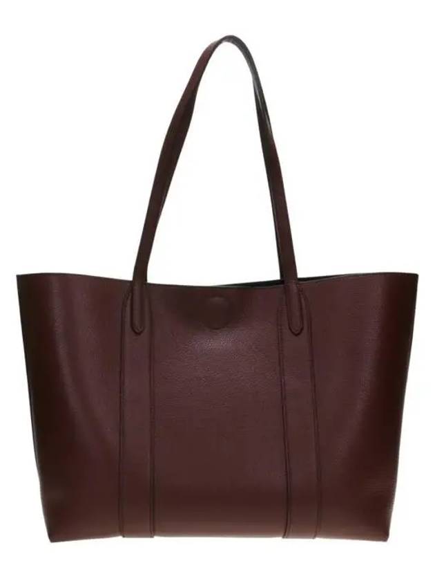 Bayswater Classic Grain Small Tote Bag Oxblood - MULBERRY - BALAAN 5