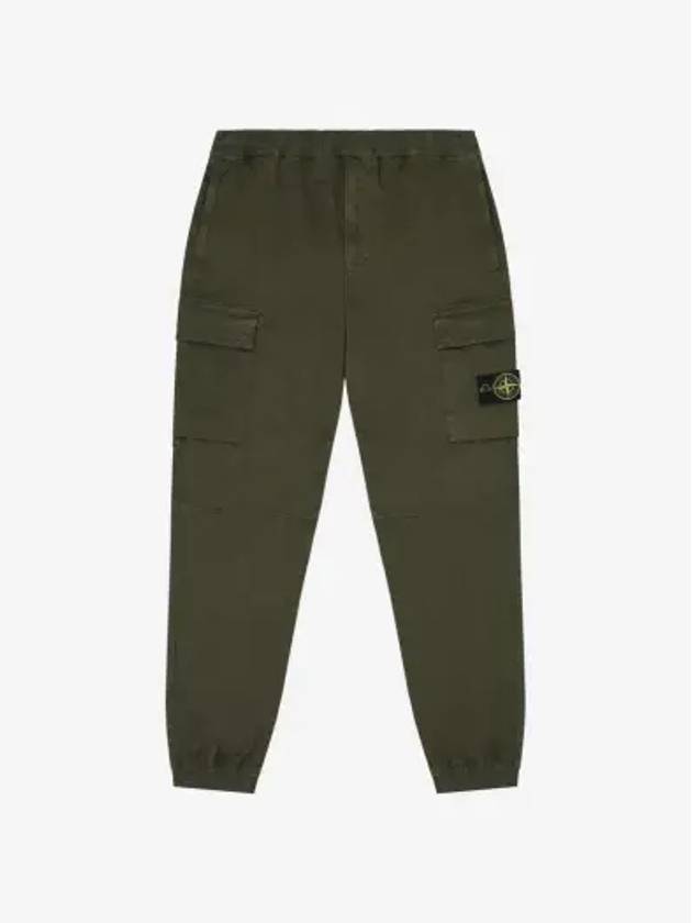 Wappen Patch Cargo Track Pants Green - STONE ISLAND - BALAAN 2