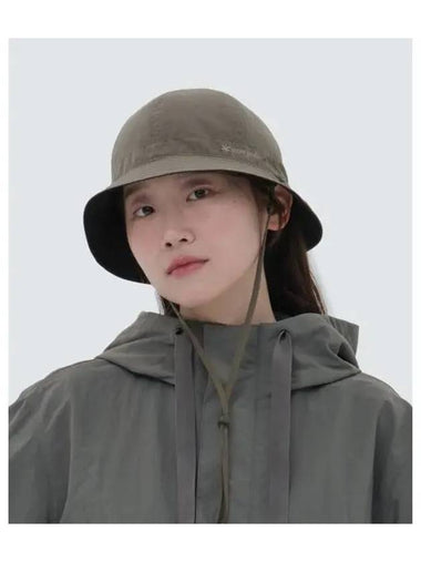 Taslan Reversible Bucket Hat Khaki S24SUFBH73 - SNOW PEAK - BALAAN 1