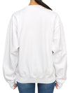 Brushed sweatshirt CR853WH3 WHITE Unisex - SPORTY & RICH - BALAAN 3