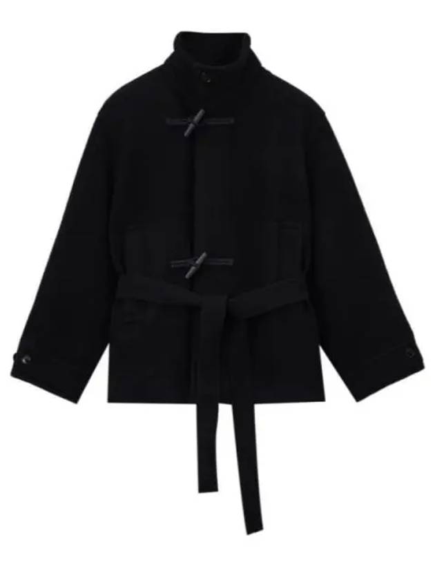 Short Baroque Duffle Coat Black - LEMAIRE - BALAAN 2