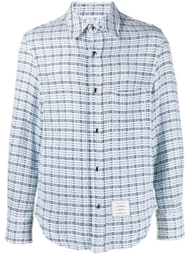 long sleeve button shirt MJO055UF0515 - THOM BROWNE - BALAAN 1