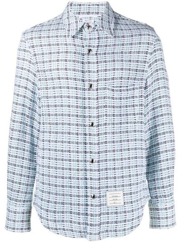 long sleeve button shirt MJO055UF0515 - THOM BROWNE - BALAAN 1