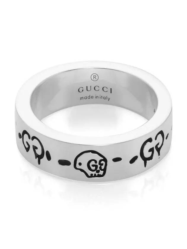 Ghost 6mm Ring Silver - GUCCI - BALAAN 2