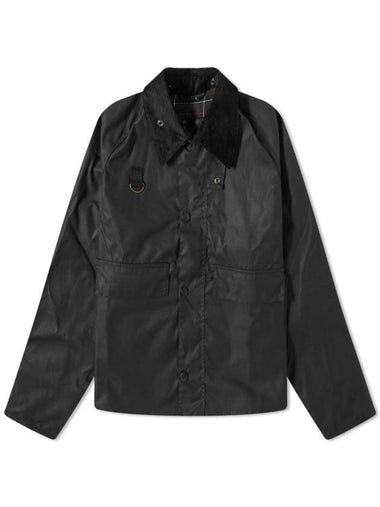 Spey Wax Jacket Black - BARBOUR - BALAAN 1