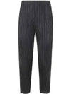 Thicker Bottoms 1 Wide Pants Black - ISSEY MIYAKE - BALAAN 2